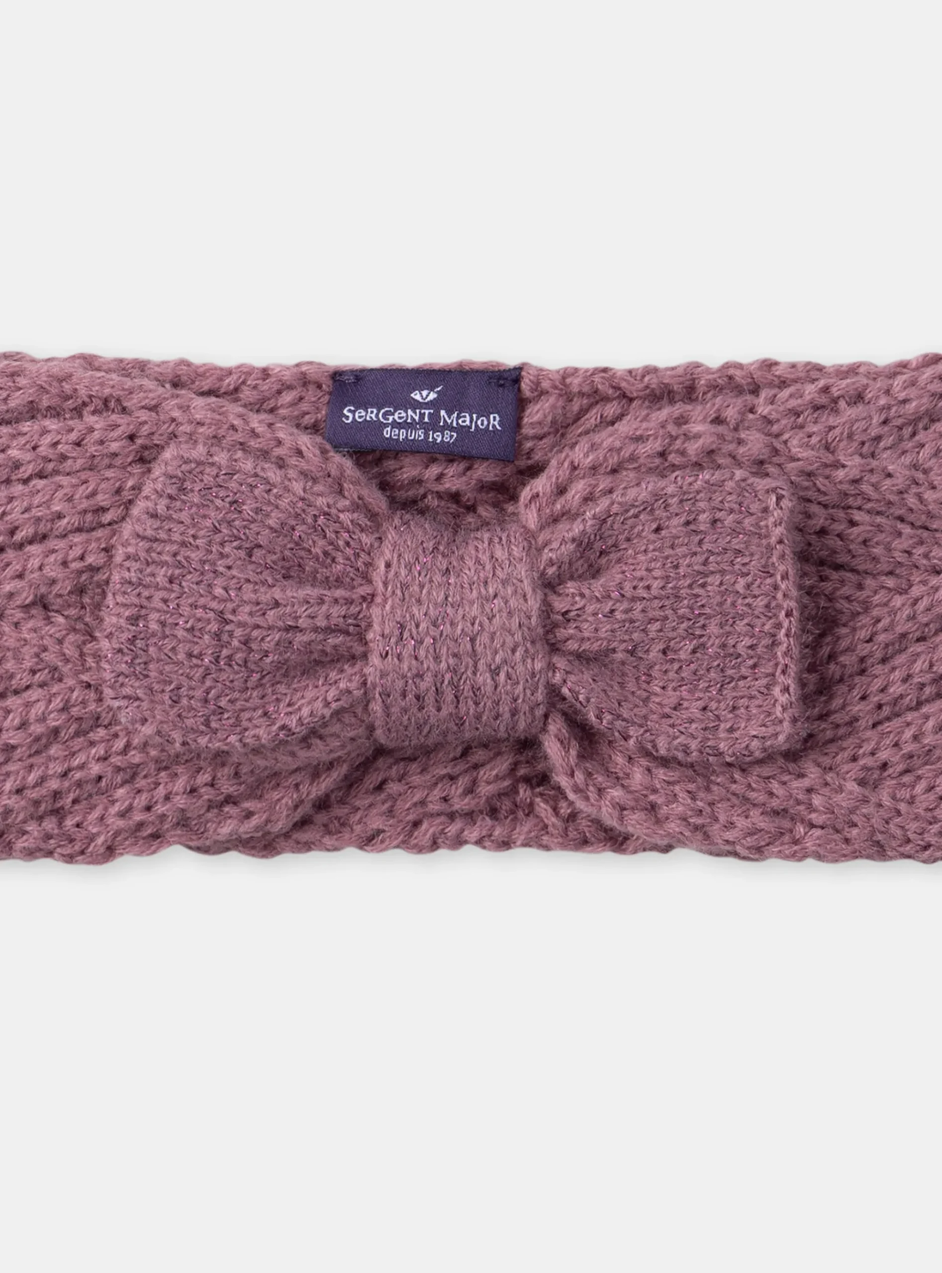 Sergent Major Chapeau & Bandeau | Bonnet, Echarpe & Gant-Bandeau chaud Mauve