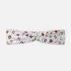 Sergent Major Chapeau & Bandeau-Bandeau crois&eacute; imprim&eacute; fleur