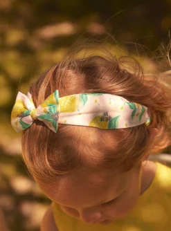 Sergent Major Chapeau & Bandeau-Bandeau jaune à imprimé fleuri