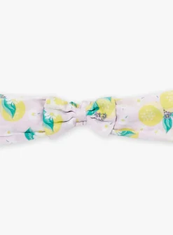 Sergent Major Chapeau & Bandeau-Bandeau jaune &agrave; imprim&eacute; fleuri