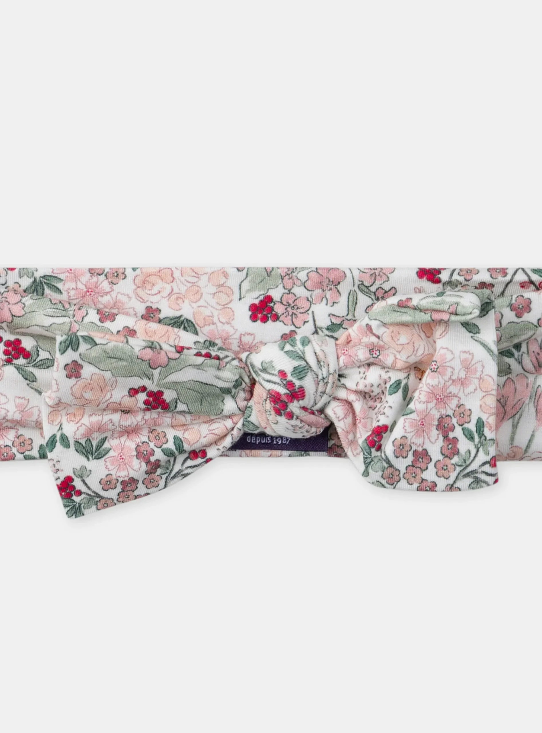 Sergent Major Chapeau & Bandeau-Bandeau nud imprimé fleurs