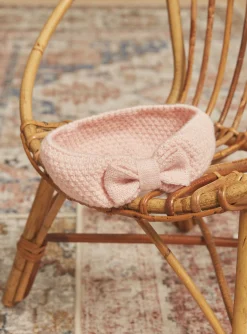 Sergent Major Chapeau & Bandeau | Bonnet, Echarpe & Gant-Bandeau rose vintage en tricot