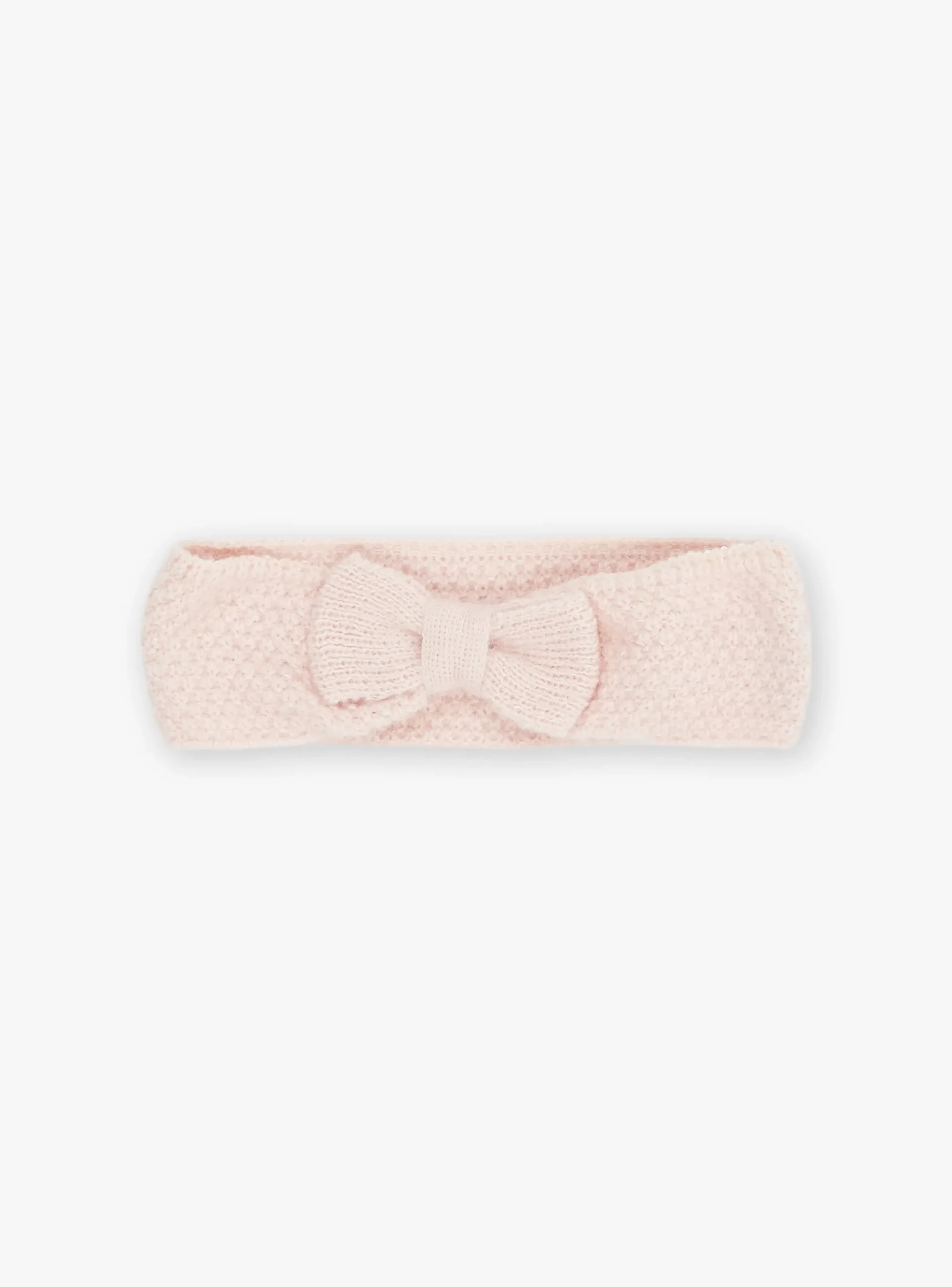 Sergent Major Chapeau & Bandeau | Bonnet, Echarpe & Gant-Bandeau rose vintage en tricot