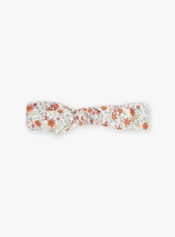 Sergent Major Chapeau & Bandeau-Bandeau vanille &agrave; imprim&eacute; fleuri