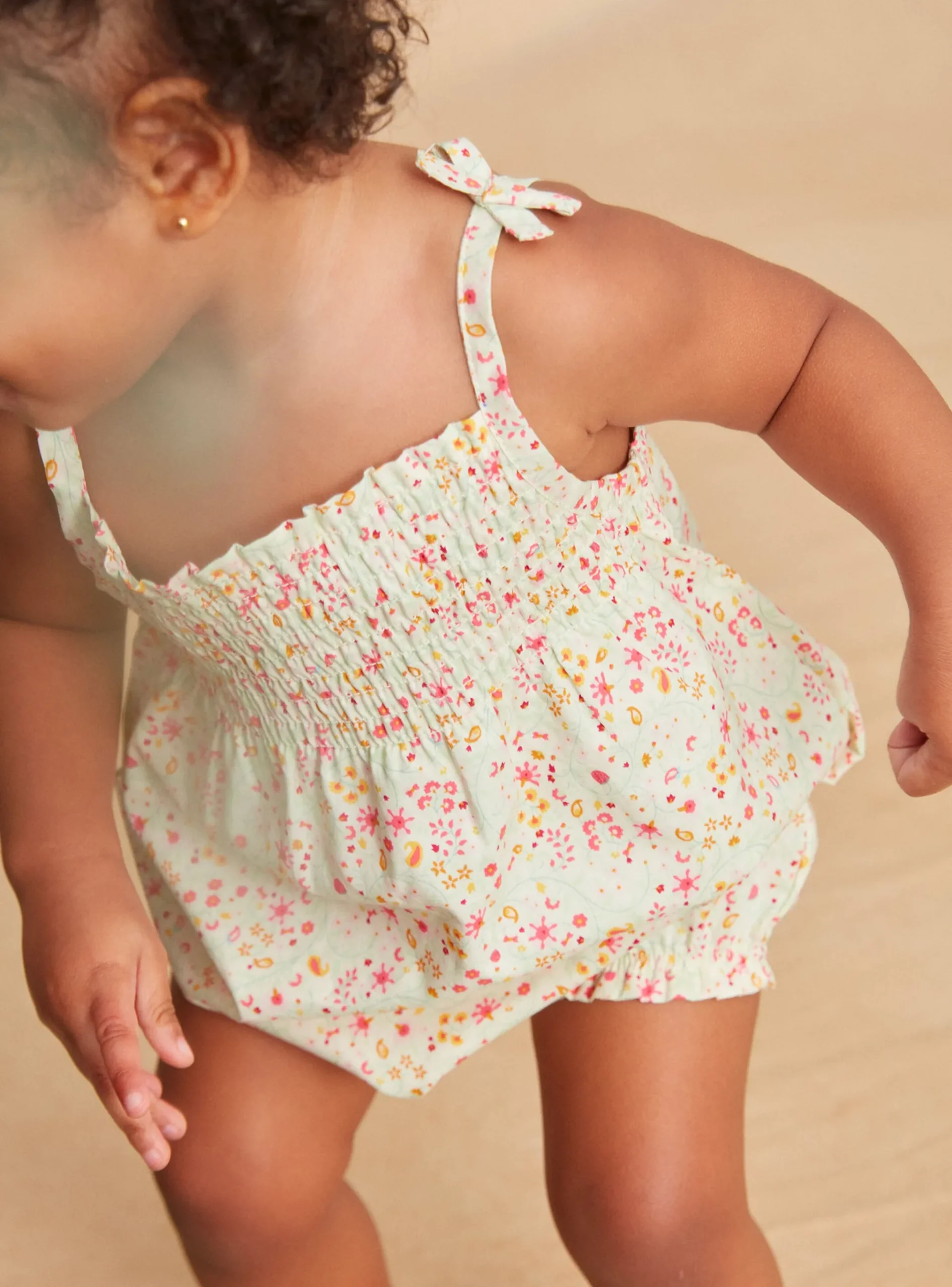 Sergent Major Robe-Barboteuse Ecrue