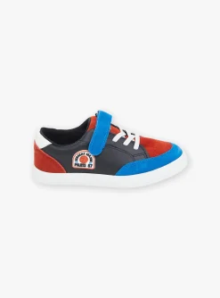 Sergent Major Chaussures & Chaussons-Baskets bleues marine en cuir