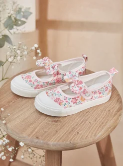 Sergent Major Chaussures Et Chaussons-Baskets ouvertes imprim&eacute; fleuri