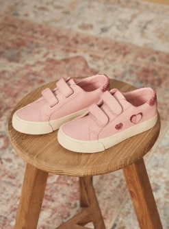 Sergent Major Chaussures Et Chaussons-Baskets roses en cuir