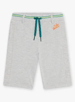 Sergent Major Bermuda-Bermuda gris chin&eacute; enfant gar&ccedil;on