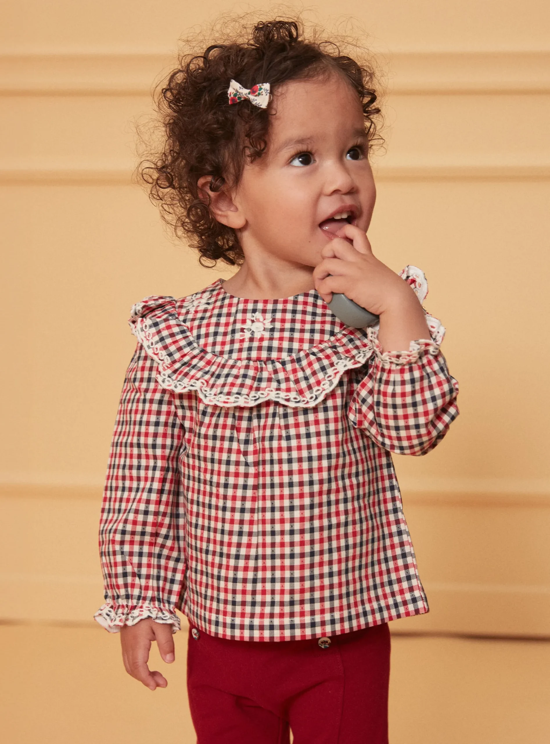 Sergent Major T-shirt & Blouse-Blouse à carreaux