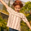 Sergent Major Blouse & T-shirt-Blouse &agrave; volant motif fleuri