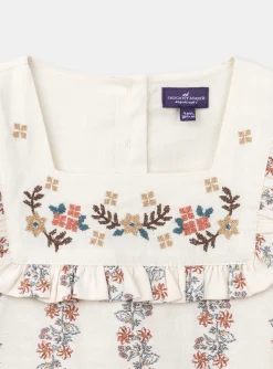 Sergent Major Blouse & T-shirt-Blouse à volant motif fleuri