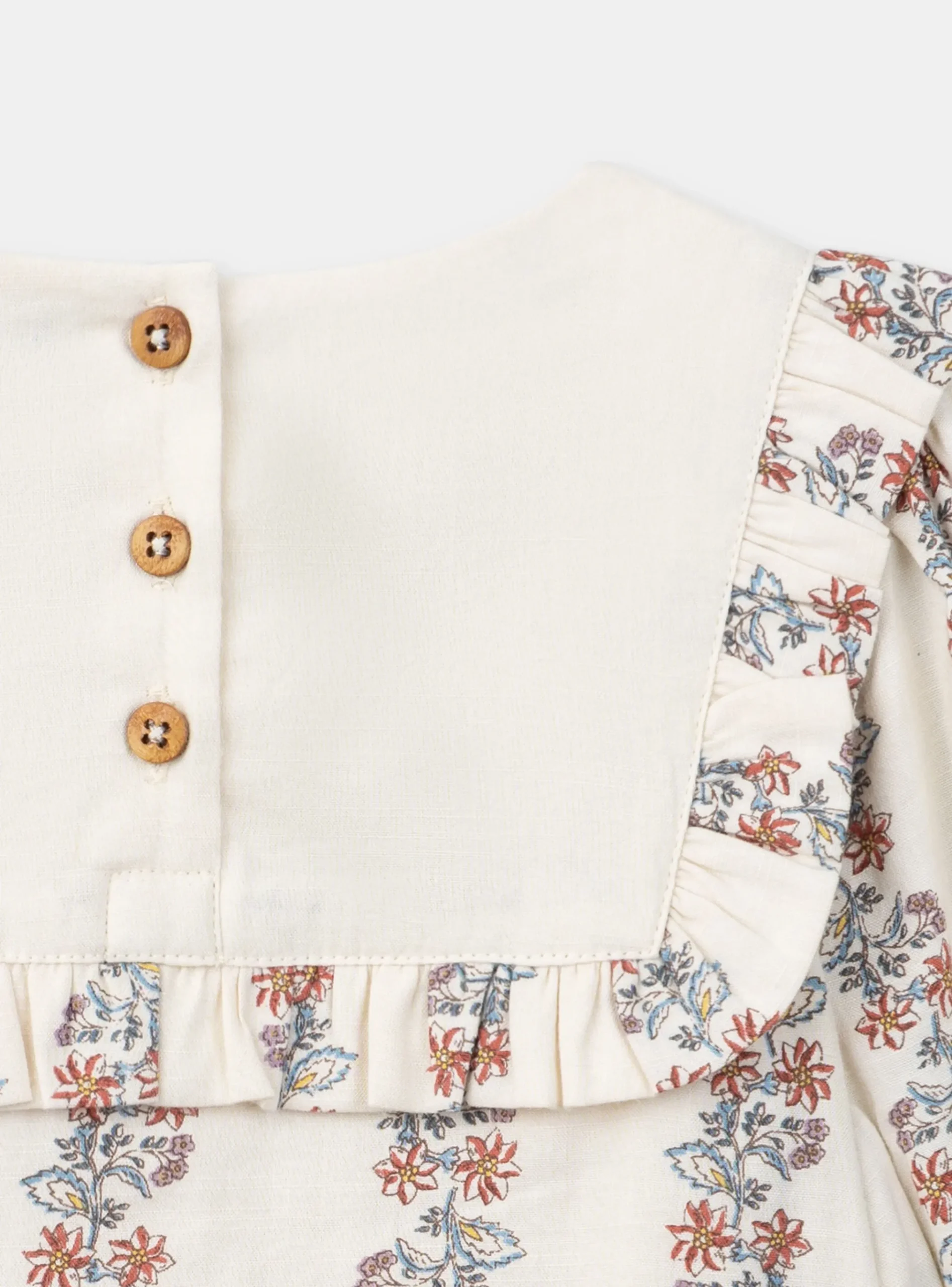 Sergent Major Blouse & T-shirt-Blouse à volant motif fleuri