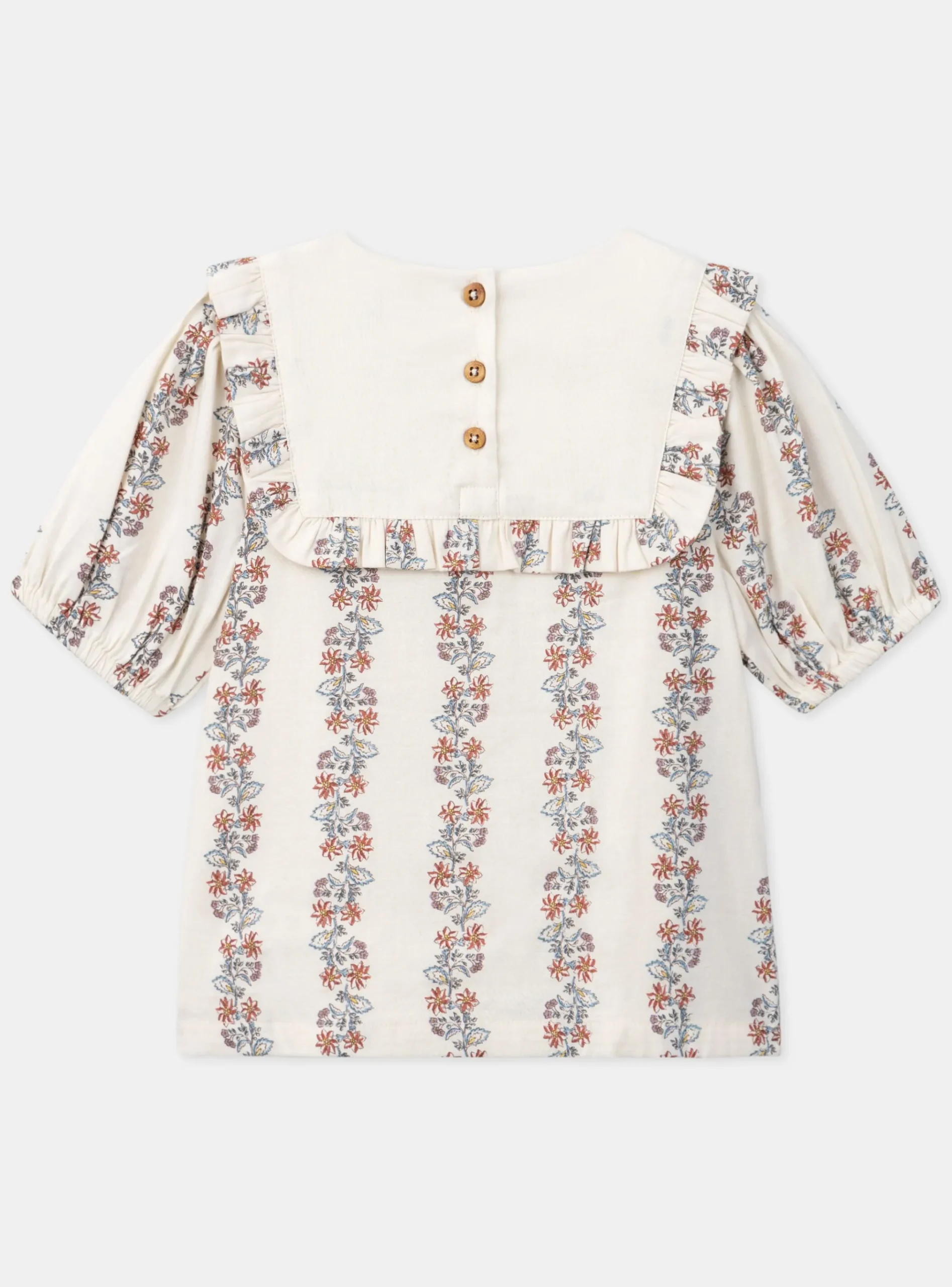 Sergent Major Blouse & T-shirt-Blouse à volant motif fleuri