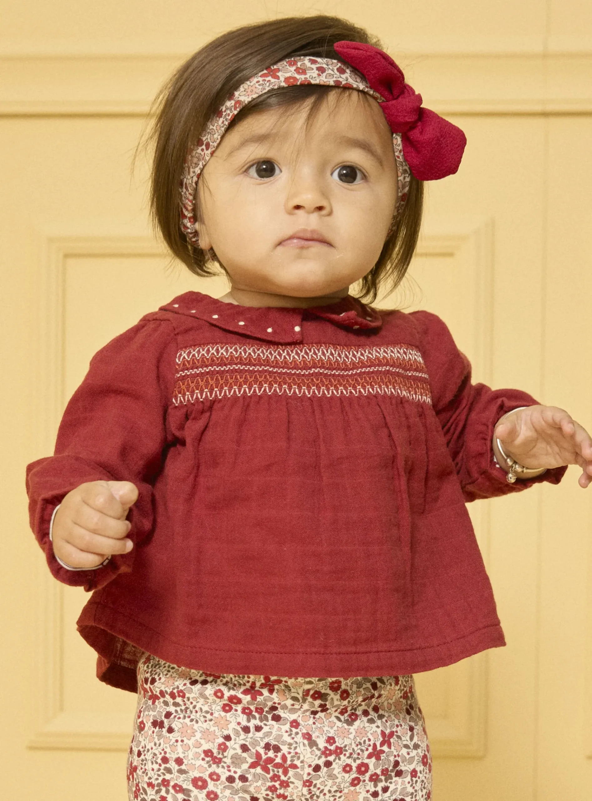 Sergent Major T-shirt & Blouse-Blouse avec smocks