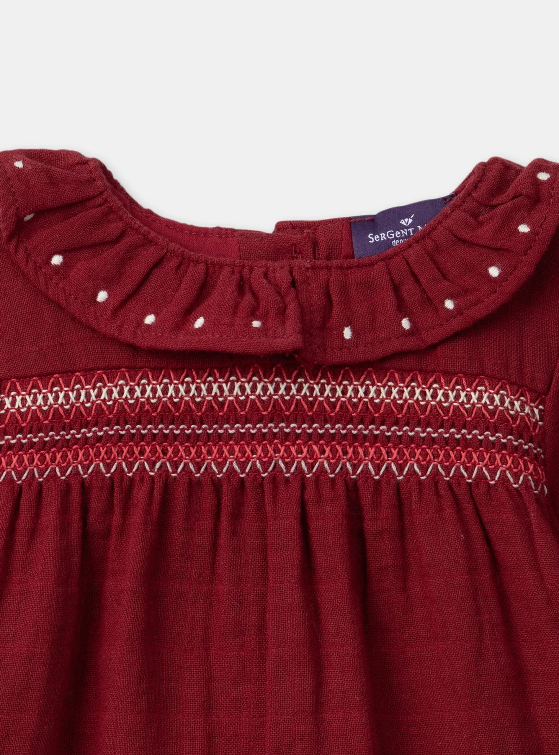 Sergent Major T-shirt & Blouse-Blouse avec smocks