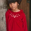 Sergent Major Blouse & T-shirt-Blouse  brod&eacute;e en velours c&ocirc;tel&eacute;