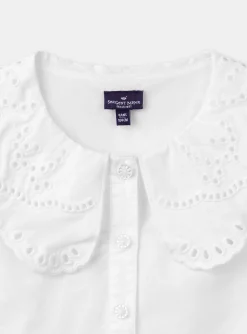 Sergent Major Blouse & T-shirt-Blouse &eacute;crue en popeline de coton