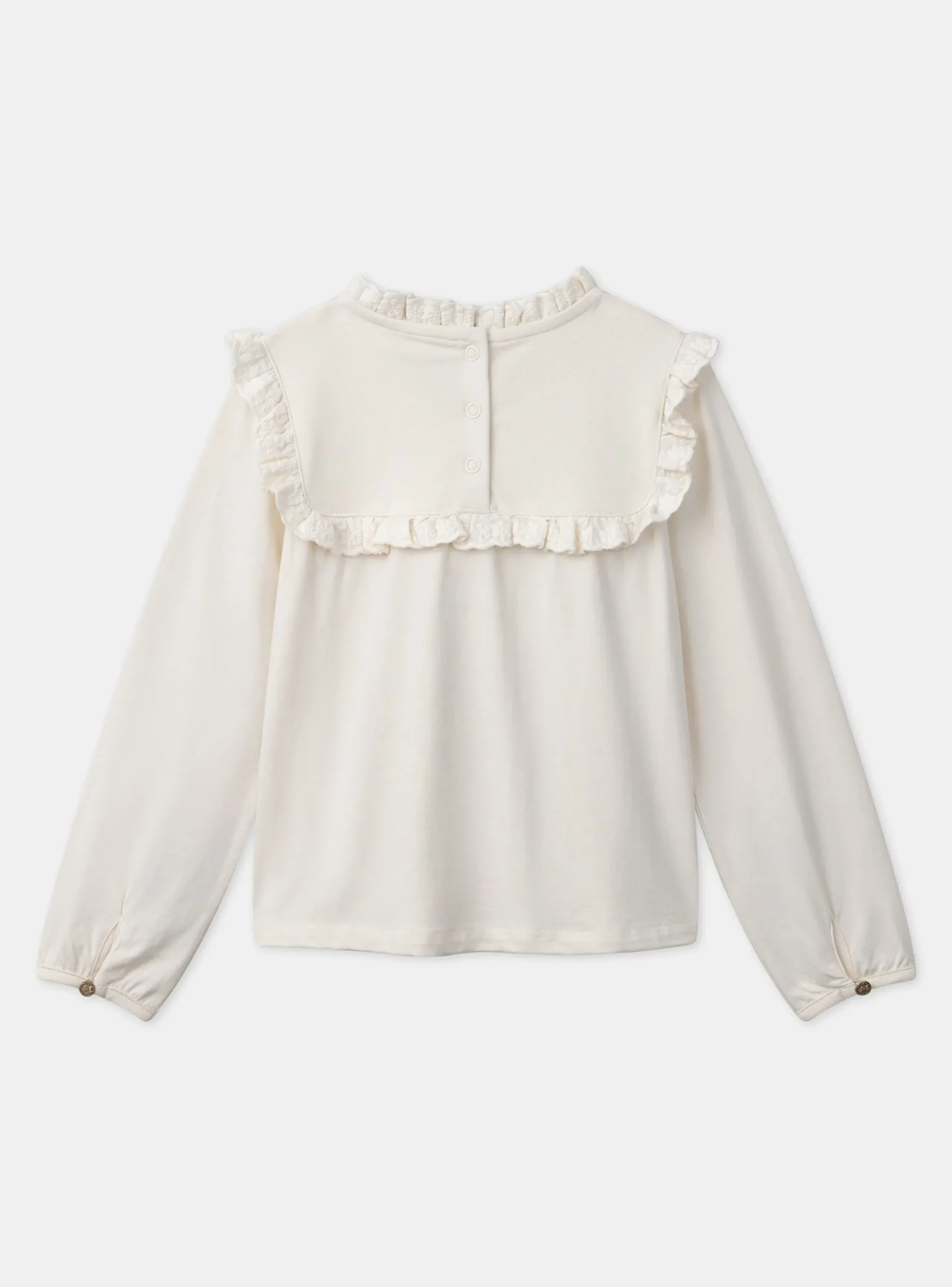 Sergent Major Blouse & T-shirt-Blouse en jersey brodée