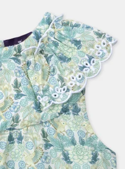 Sergent Major T-shirt & Blouse-Blouse Sans Manches Imprim&eacute;e Ivoire