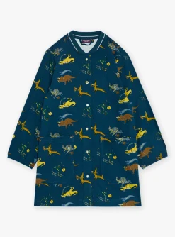 Sergent Major Sac & Parapluie-Blouse scolaire bleu p&eacute;trole &agrave; imprim&eacute; dinosaures