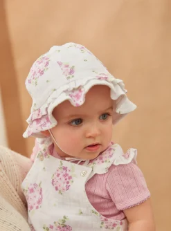 Sergent Major Bonnet, Moufle, Chausson & Chaussette | Chapeau & Bandeau-Bob en double gaze de coton