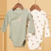 Sergent Major Body-2 bodies en coton &eacute;cru et kaki