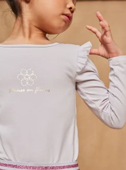Sergent Major Tenues De Sport-Body &agrave; manches longues lilas