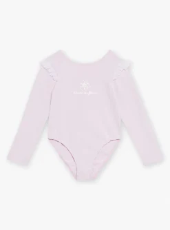 Sergent Major Tenues De Sport-Body &agrave; manches longues lilas