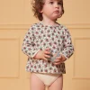 Sergent Major Body-Body tshirt  imprim&eacute; fleuri