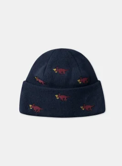 Sergent Major Bonnet, Echarpe, & Gant-Bonnet Bleu marine
