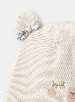 Sergent Major Bonnet, Echarpe & Gant-Bonnet cache-oreilles ourson