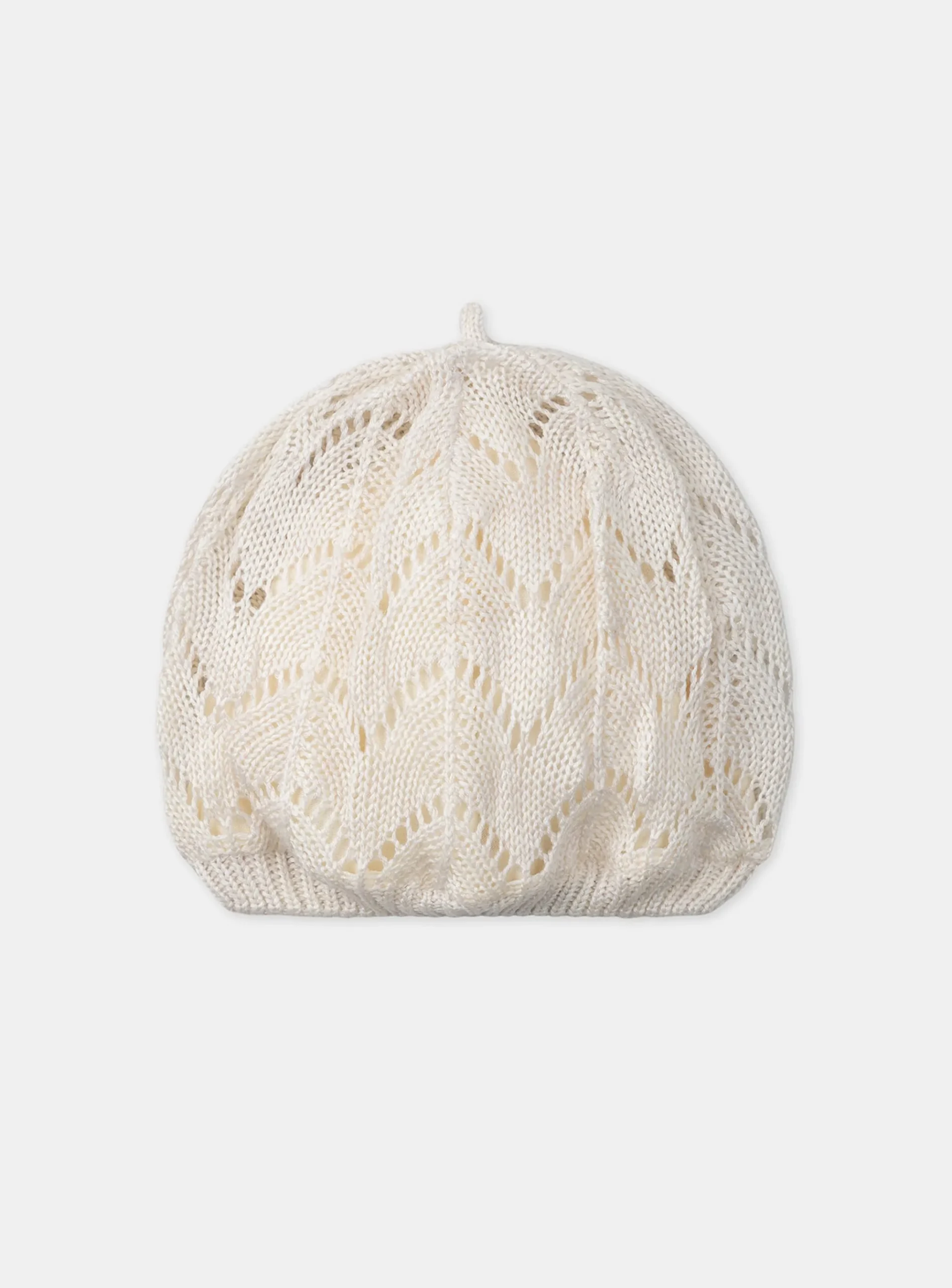 Sergent Major Chapeau & Bandeau-Bonnet Ecru chiné