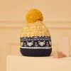 Sergent Major Bonnet, Echarpe, & Gant-Bonnet jacquard tricolore