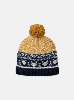 Sergent Major Bonnet, Echarpe, & Gant-Bonnet jacquard tricolore
