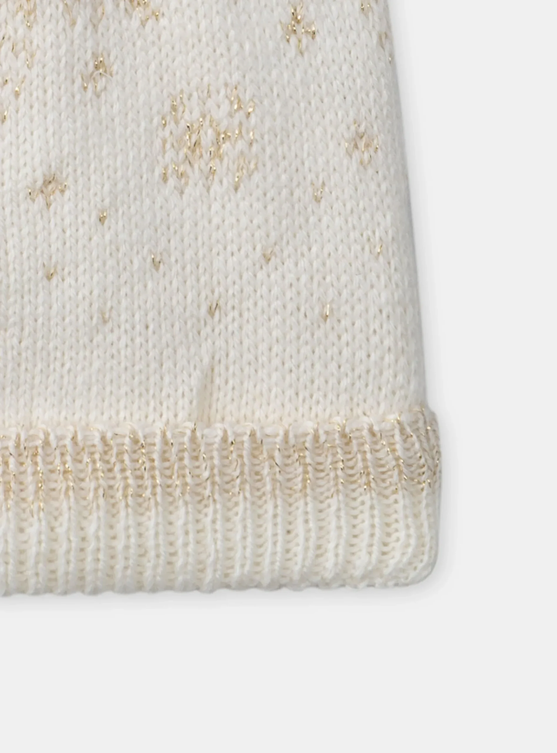 Sergent Major Bonnet, Echarpe & Gants-Bonnet maille avec pompom