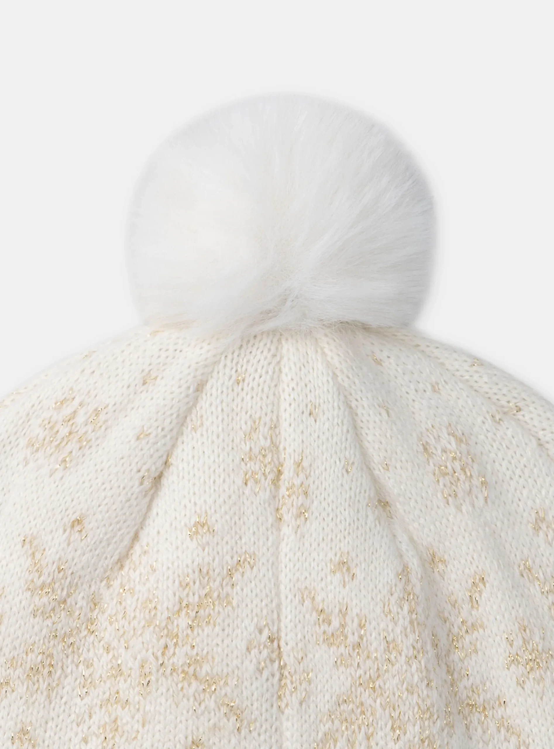 Sergent Major Bonnet, Echarpe & Gants-Bonnet maille avec pompom