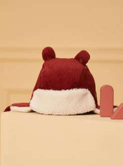 Sergent Major Bonnet, Echarpe & Gant-Bonnet Marron