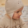 Sergent Major Bonnet, Moufle, Chausson & Chaussette-Bonnet noix en tricot