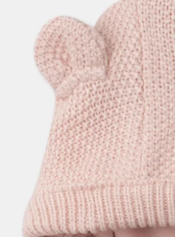 Sergent Major Bonnet, Echarpe & Gant-Bonnet Rose