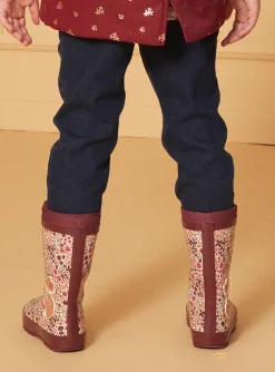 Sergent Major Chaussures Et Chaussons-Botte de pluie imprimé fleuri