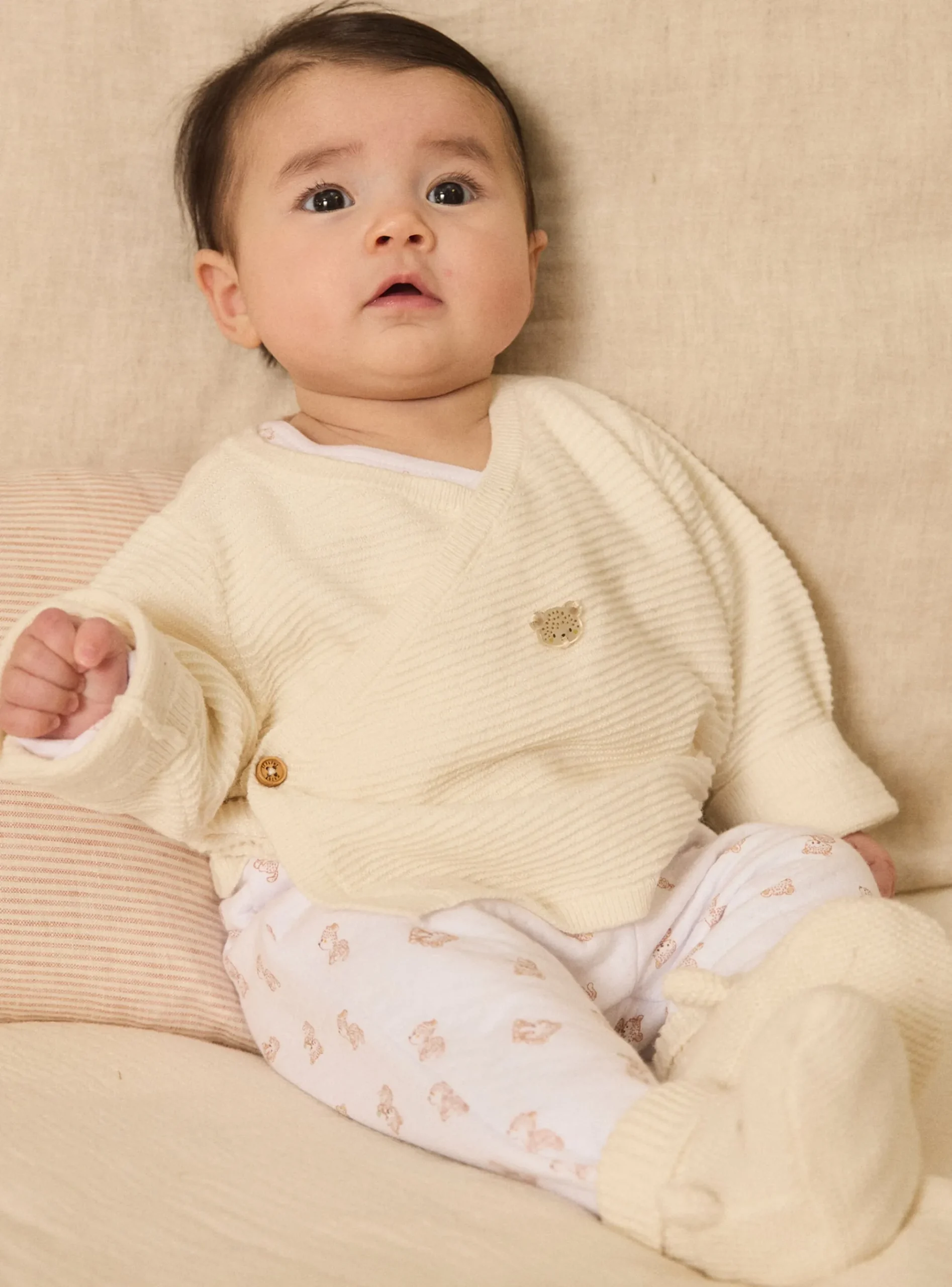 Sergent Major Veste & Cardigan-Brassière de naissance en tricot