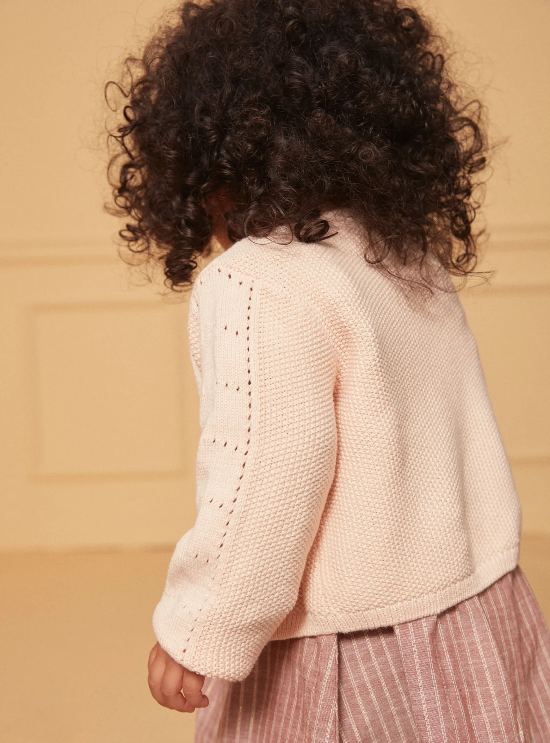 Sergent Major Pull, Gilet & Cardigan-Cardigan ajouré