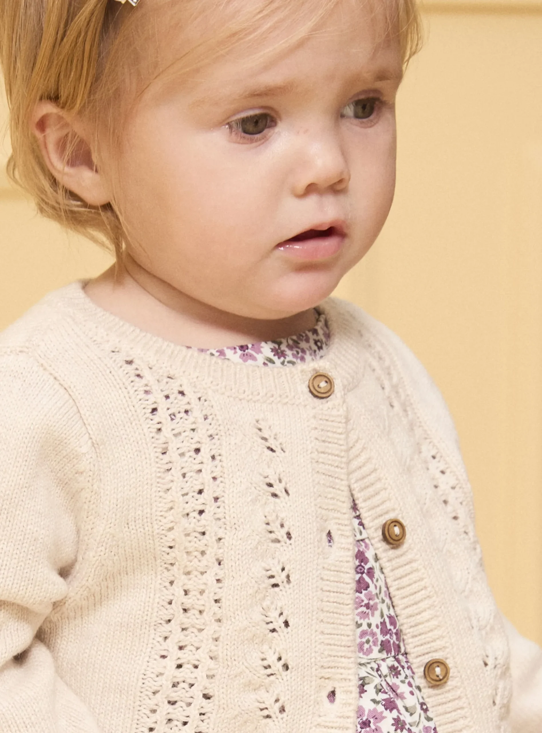 Sergent Major Pull, Gilet & Cardigan-Cardigan ajouré fantaisie