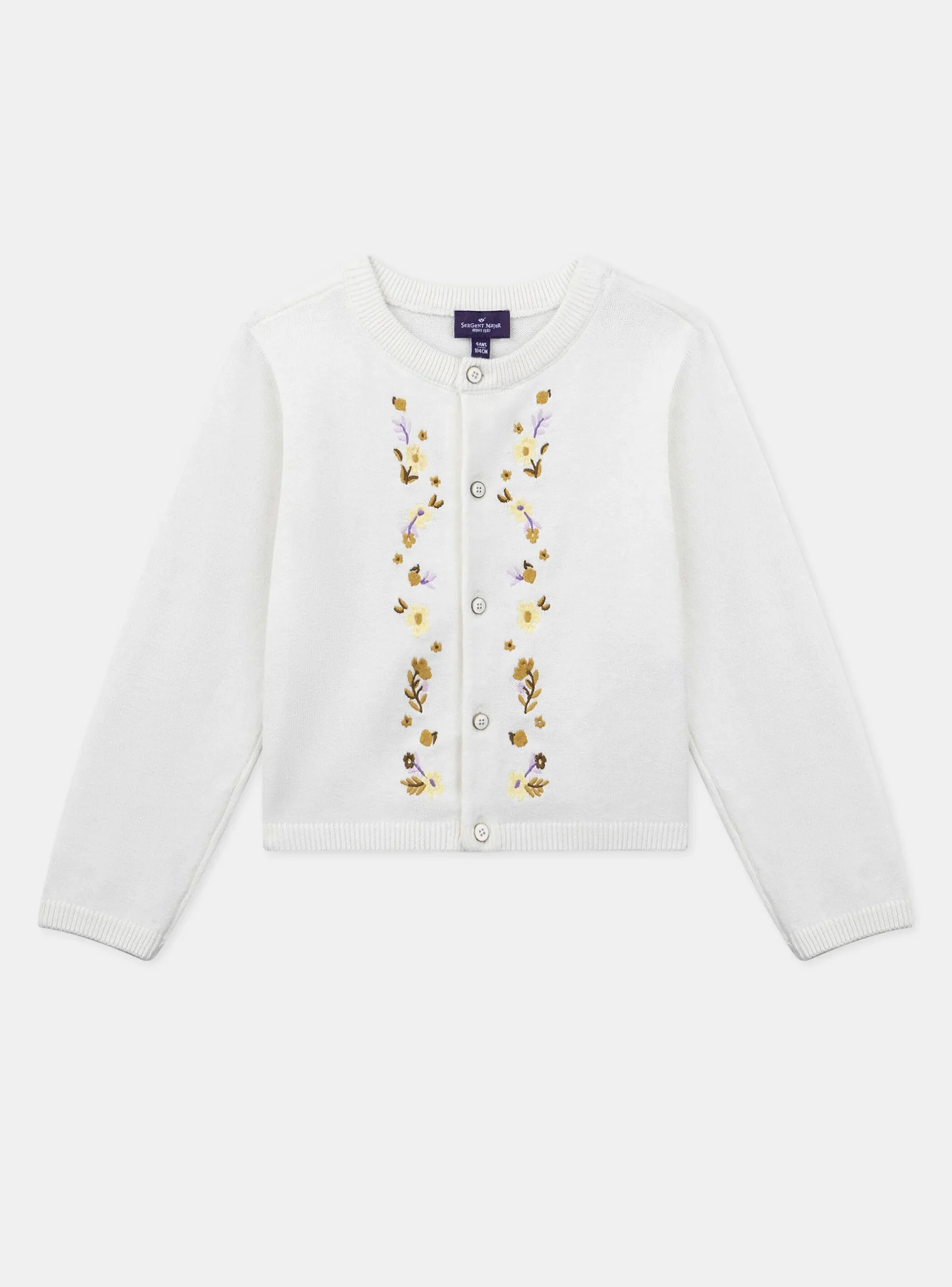 Sergent Major Pull, Gilet & Cardigan-Cardigan Beige