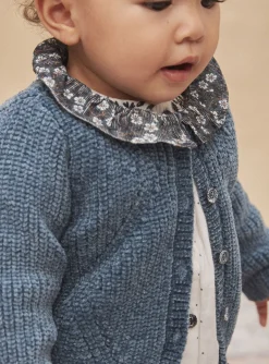 Sergent Major Pull, Gilet & Cardigan-Cardigan Bleu marine
