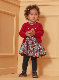Sergent Major Pull, Gilet & Cardigan-Cardigan brod&eacute; fleurs