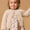Sergent Major Pull, Gilet & Cardigan-Cardigan chin&eacute; fleurs