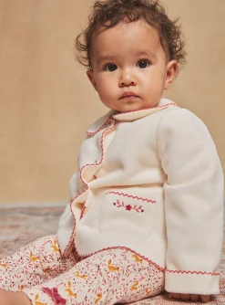 Sergent Major Pull, Gilet & Cardigan-Cardigan &eacute;cru en polaire