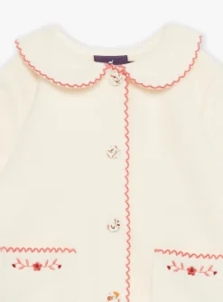 Sergent Major Pull, Gilet & Cardigan-Cardigan &eacute;cru en polaire